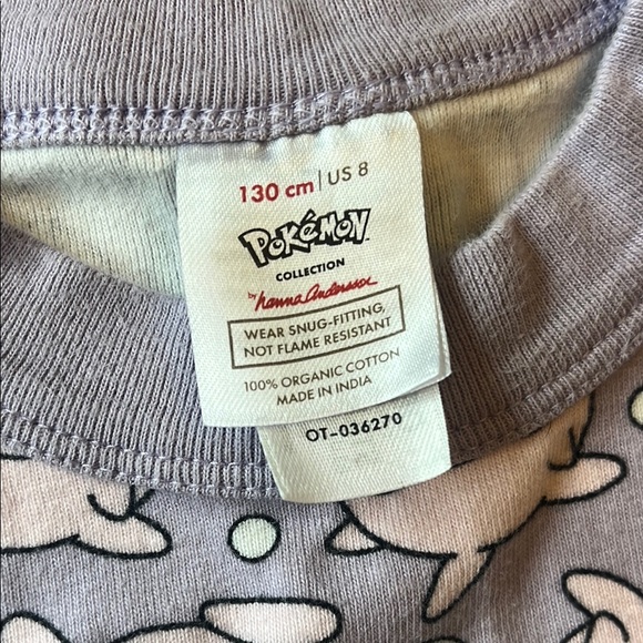 Pokéman Jigglypuff Short John Pajamas - Picture 2 of 4